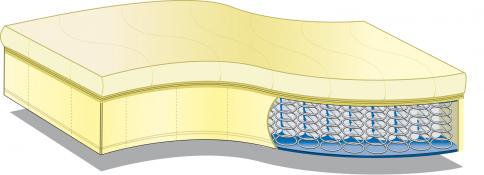 Matrace pružinové 004